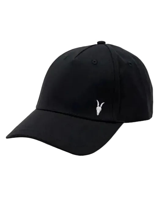 ALL SAINTS - FEN BASEBALL CAP - BLACK WHITE