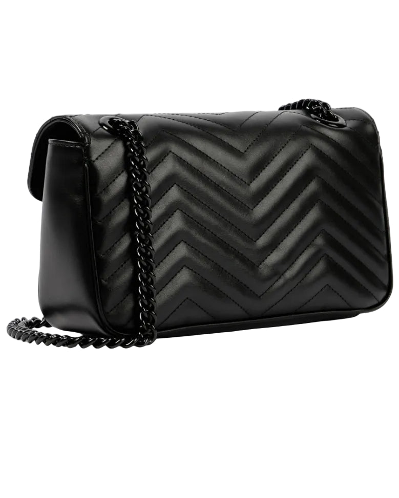 GUCCI - HANDBAG GG MARMONT BLACK