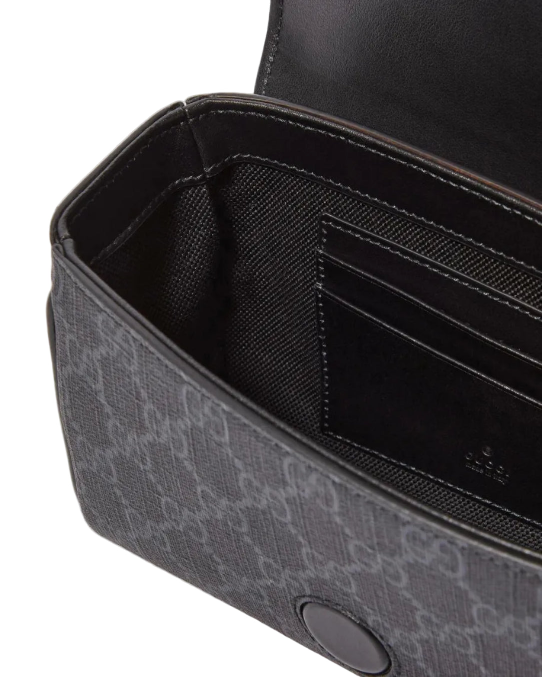 GUCCI - MINI BAG W/ SHOULD BLACK/BLACK/BRB