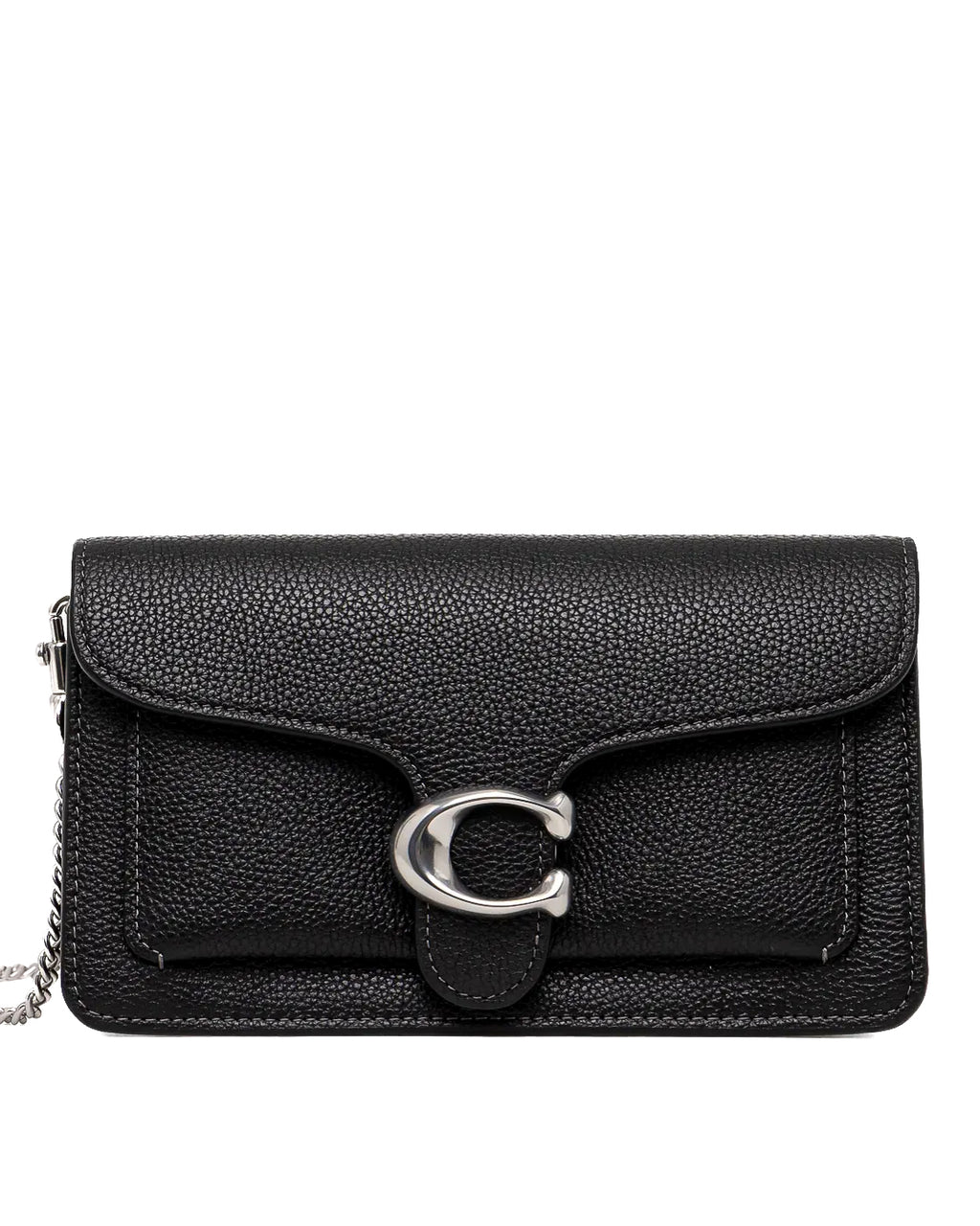 Coach Bolsa Pp Tbby Chn Cltch Black/Silver · Premium Avenue