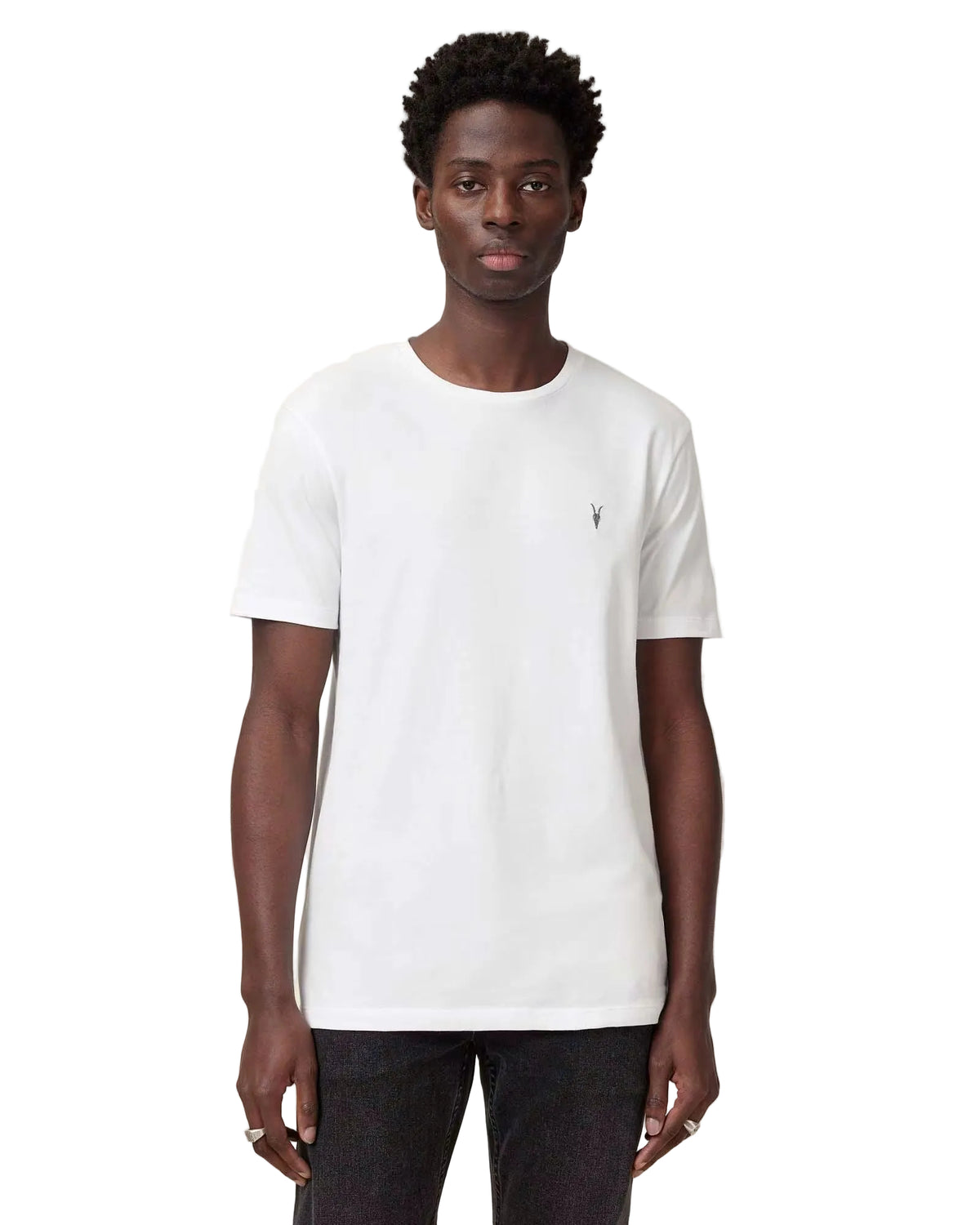 ALL SAINTS - KOLE SS CREW OPTIC WHITE