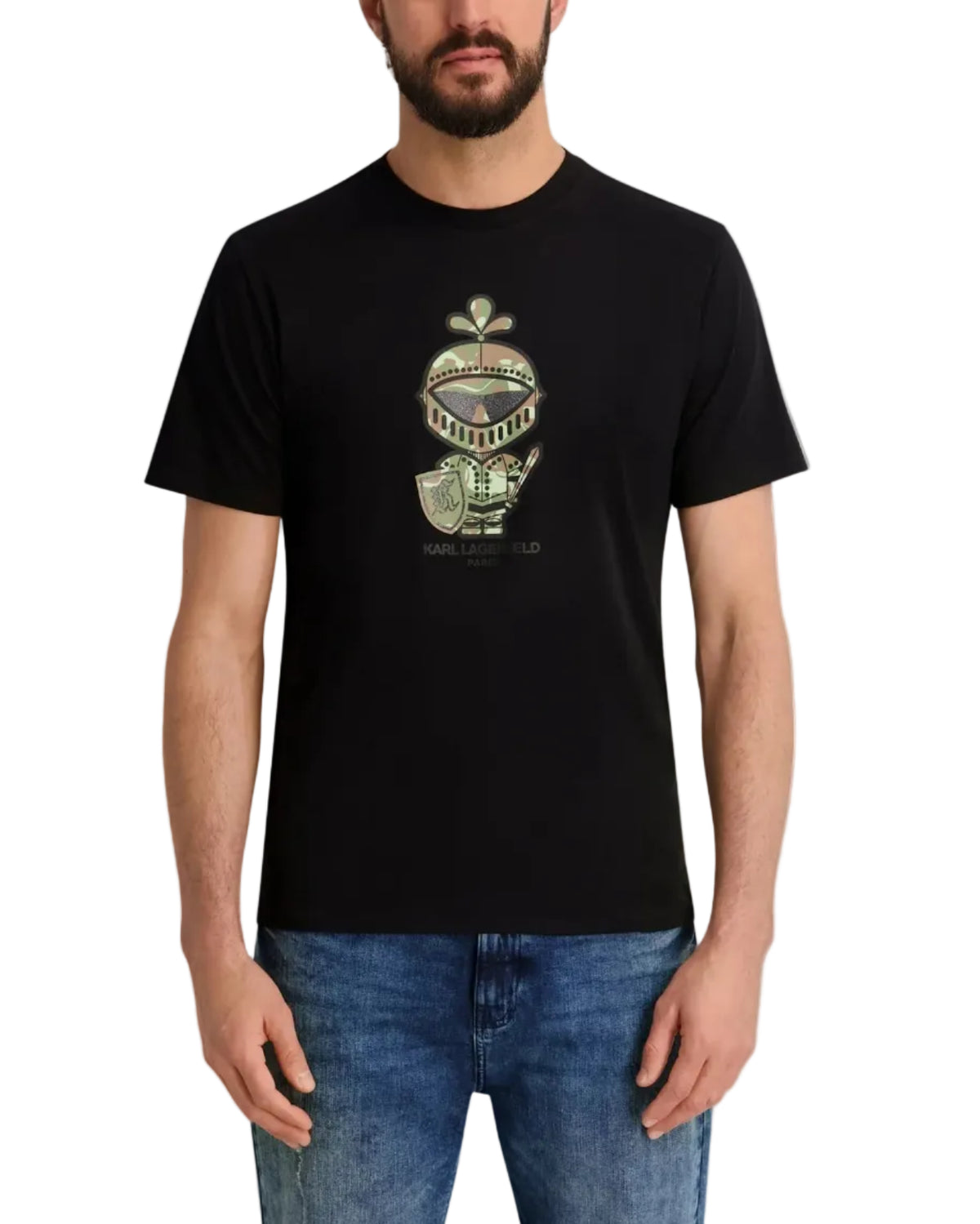 KARL LAGERFELD - ARMOUR BLACK/MULTI
