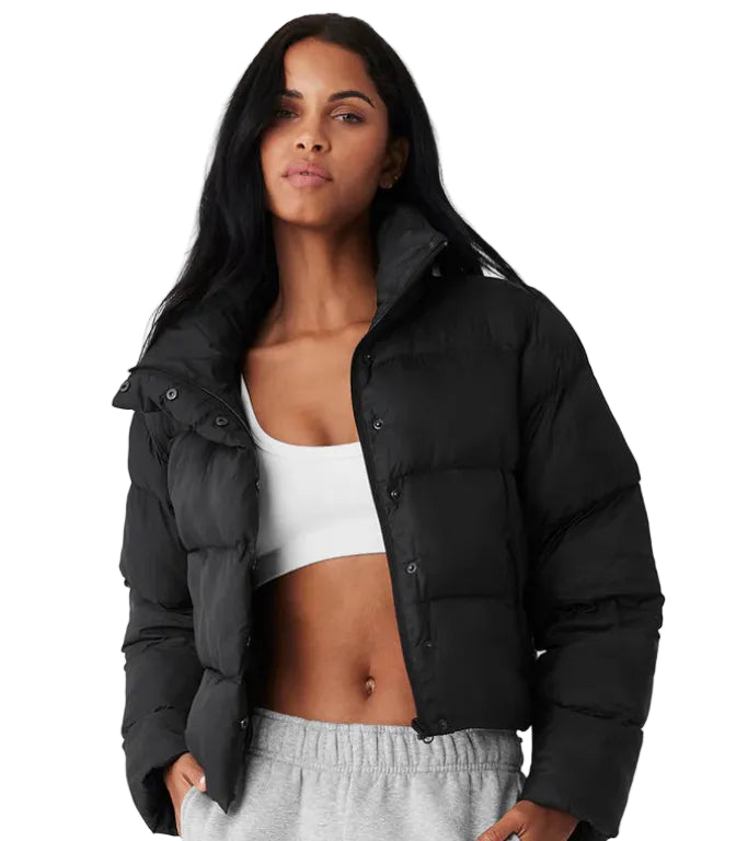 Alo Ropa Gold Rush Puffer Black · Premium Avenue
