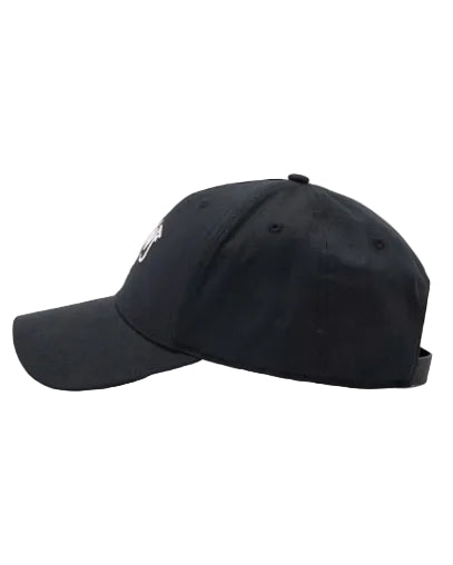ALL SAINTS - SPRAY LOGO BB CAP BLACK/CHALK WHITE