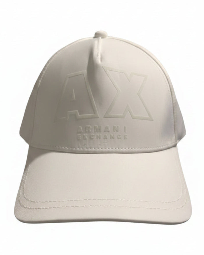 Armani Exchange Gorra White Hat White · Premium Avenue