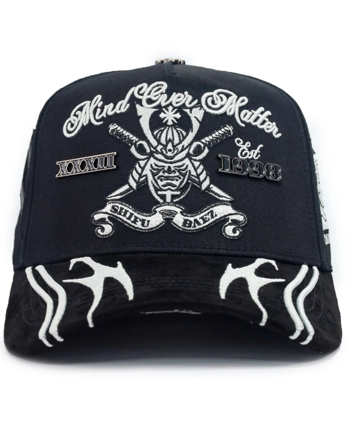 Baez Gorra Mind Over Matter Black/White · Premium Avenue