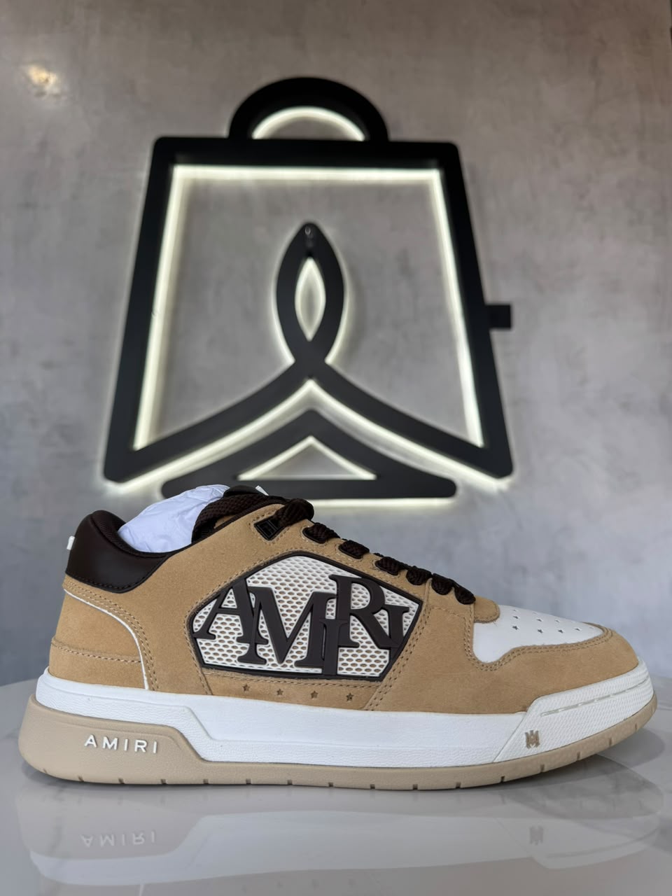 AMIRI - CLASSIC LOW TAN