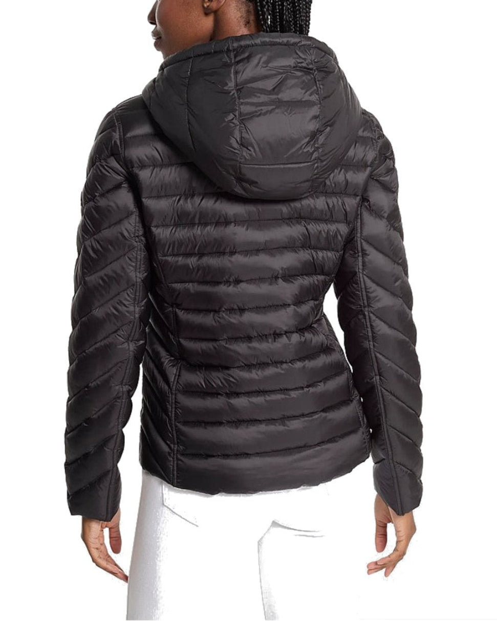 Michael Kors Jacket Reversible Logo Black/Brown · vista 2 · Premium Avenue