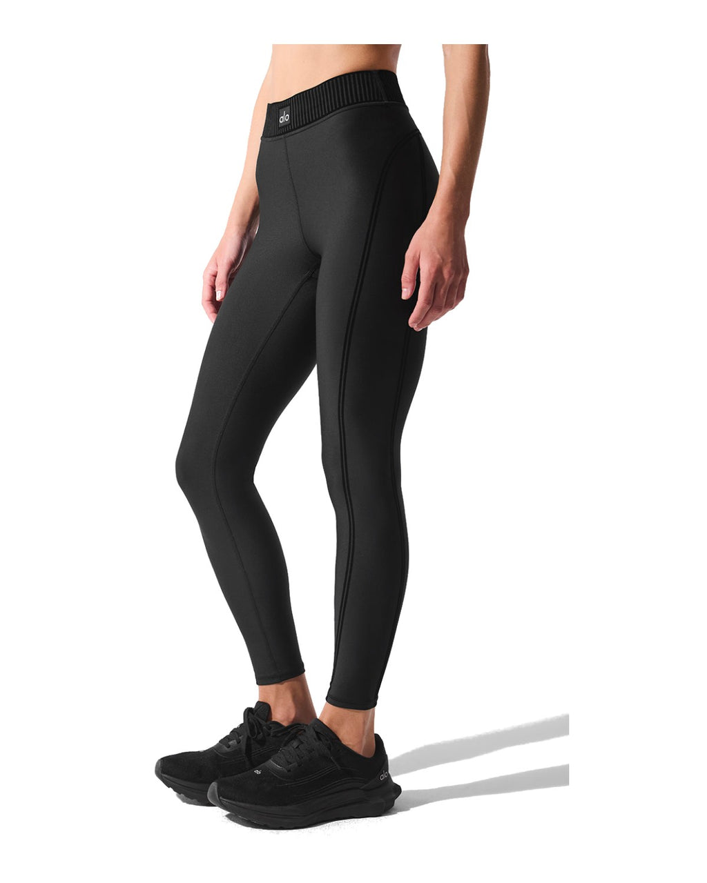 Alo Airlift High-Waist 7/8 Line Up Leggings Black · Premium Avenue