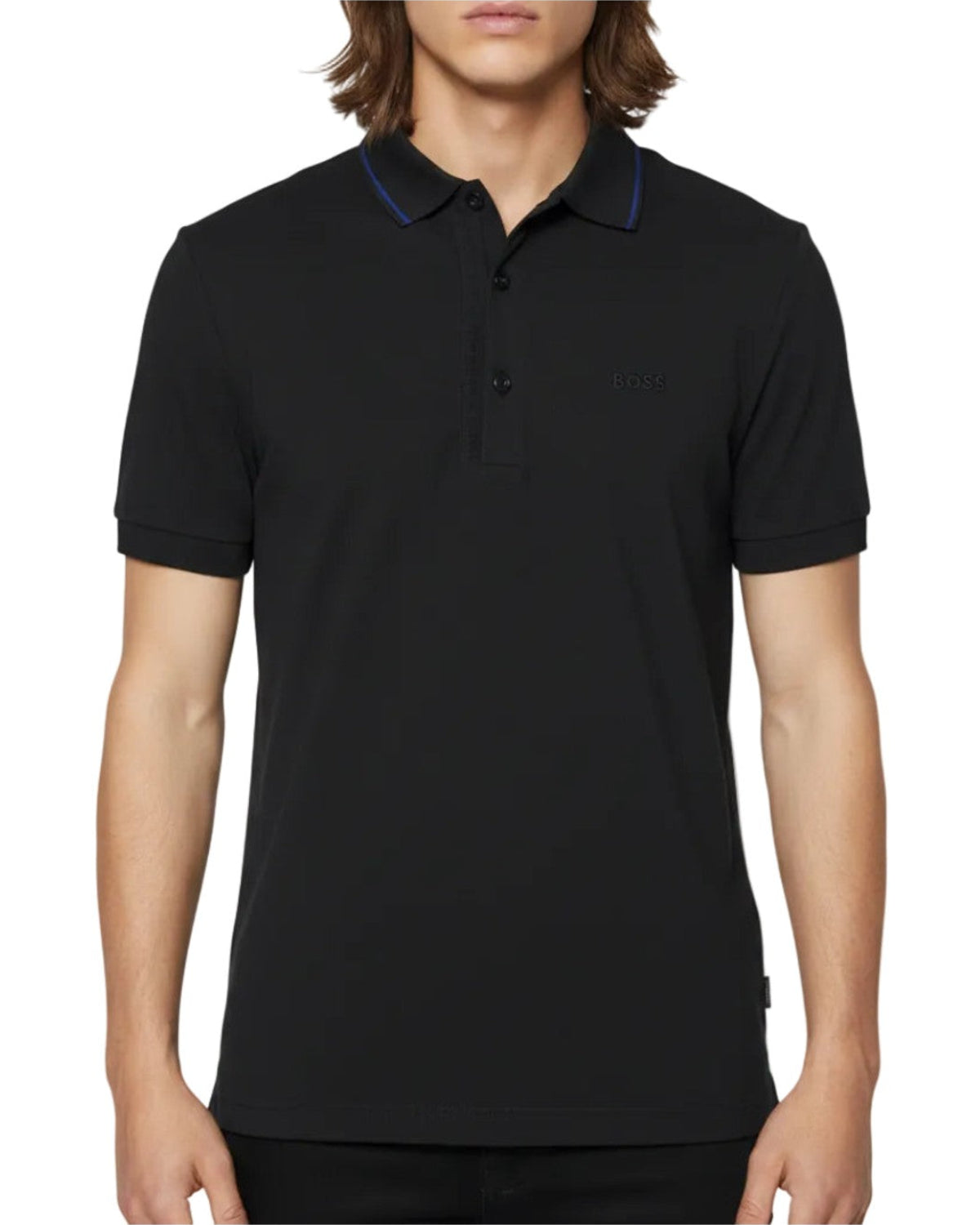 Boss Paule 4 Polo Charcoal · Premium Avenue