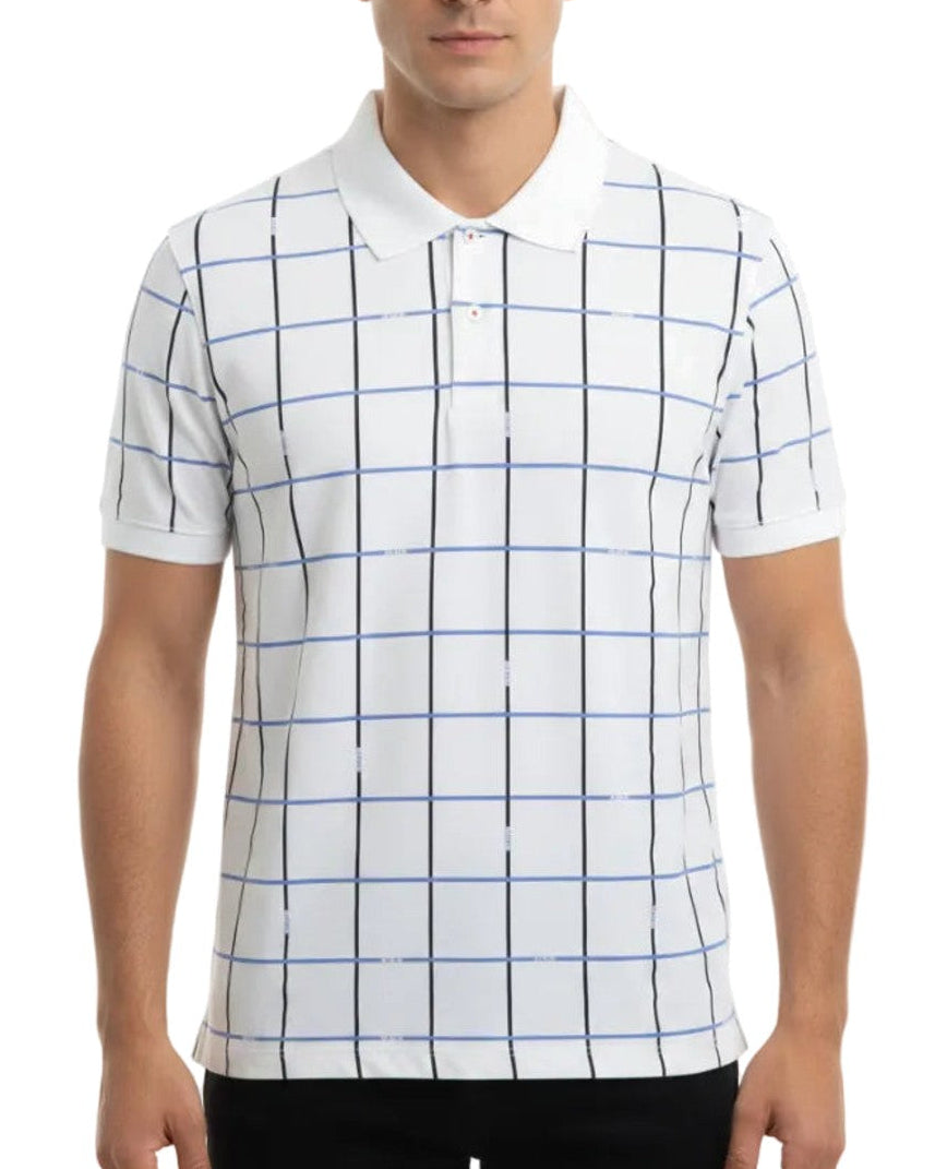 Carolina Herrera White Polo Blue Lines · Premium Avenue