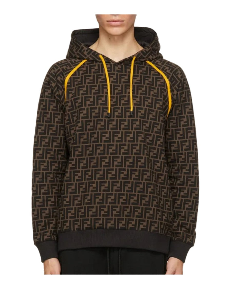 Fendi Sweater Knitted Fabric Tabaco/Nero · Premium Avenue