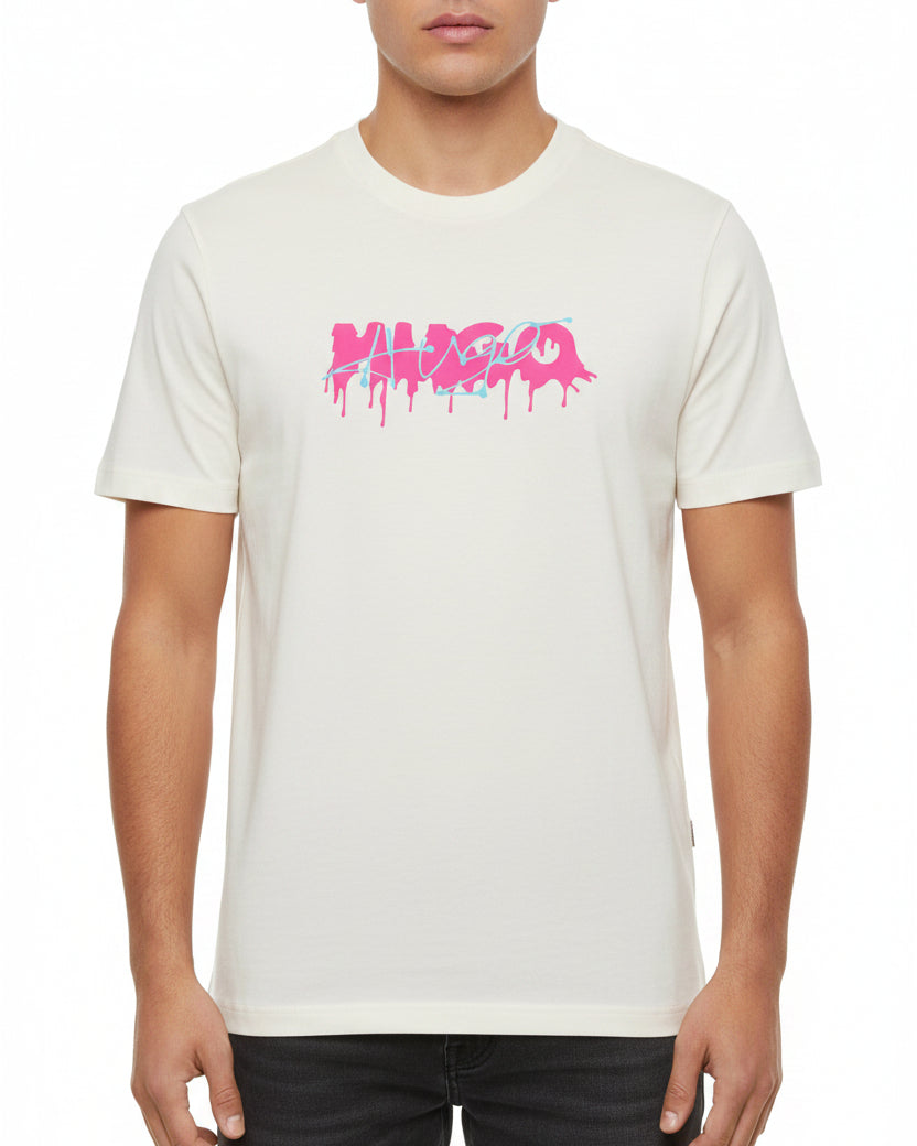 Hugo Dacation T-Shirt Open White · Premium Avenue