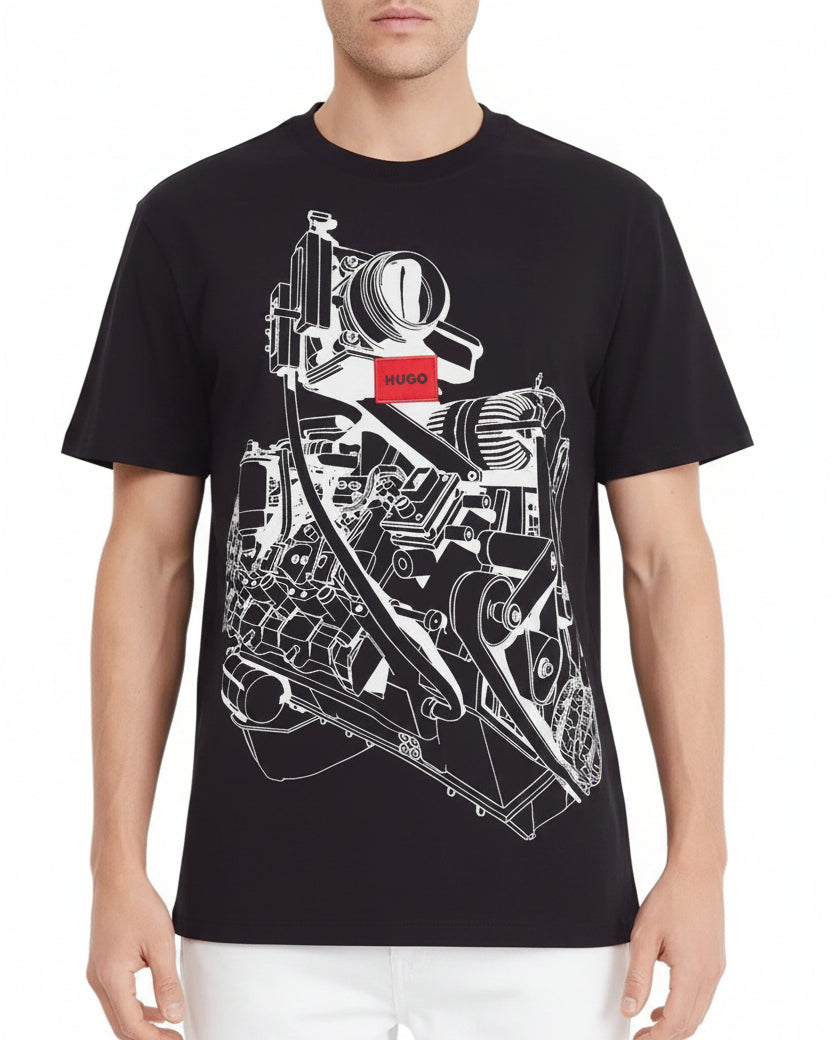 Hugo Dacifico T-Shirt Black · Premium Avenue