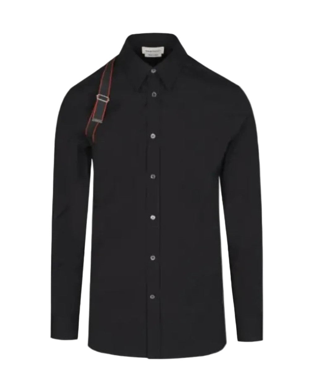 Alexander McQueen Organic Stretch Poplin Black · Premium Avenue