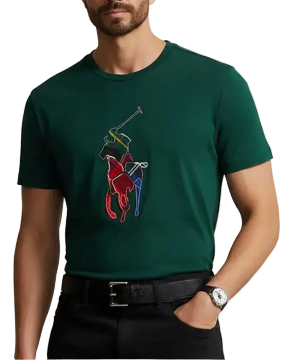 Ralph Lauren Green Tee Patch · Premium Avenue
