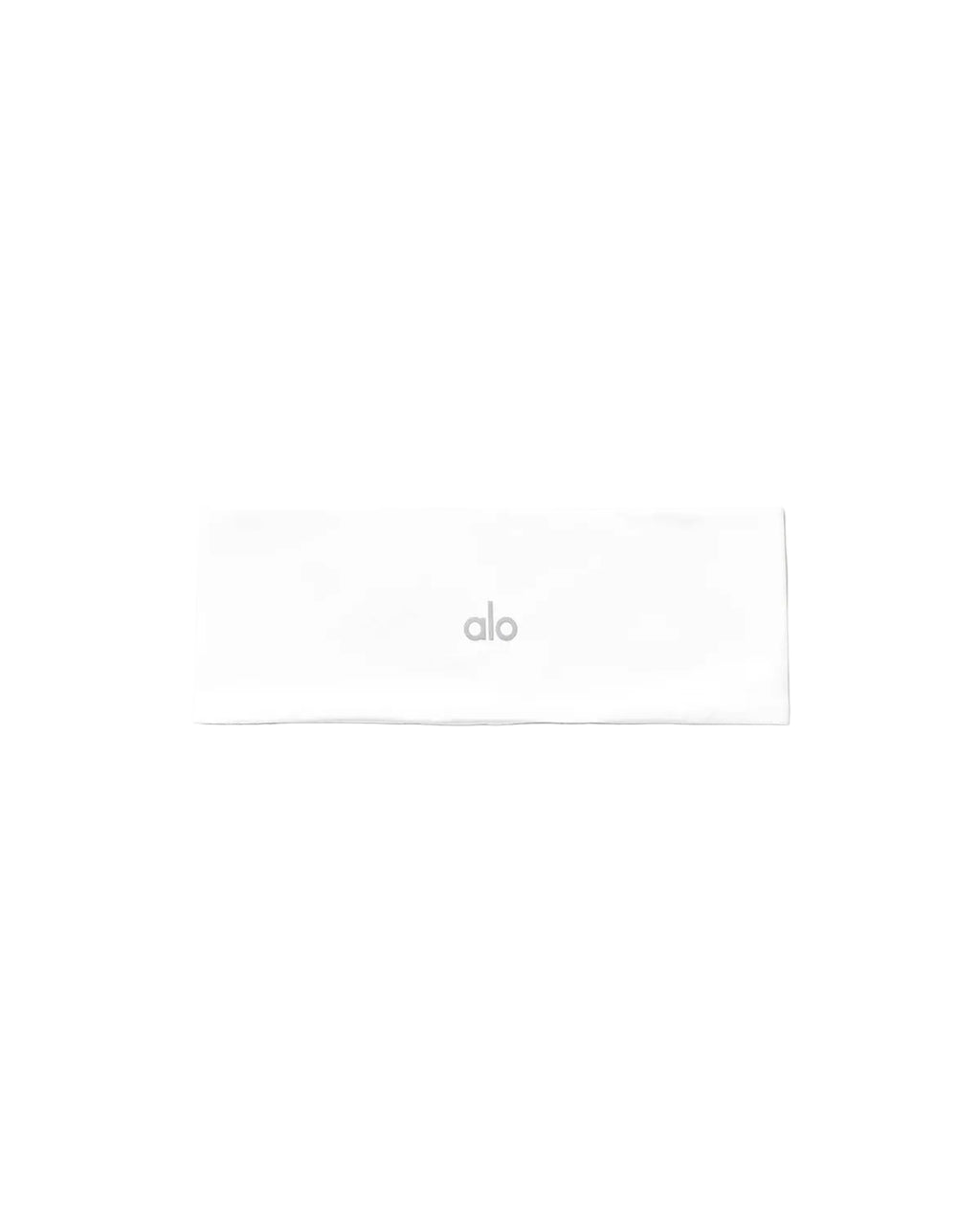 Alo Performance Conquer Headband White · Premium Avenue