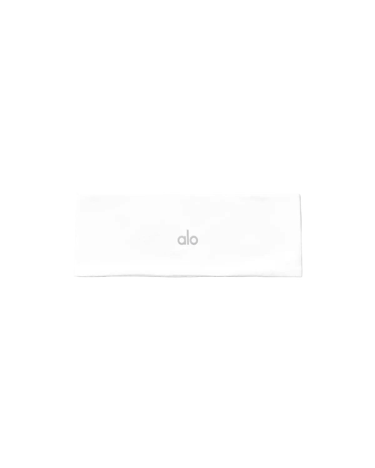 Alo Performance Conquer Headband White · Premium Avenue