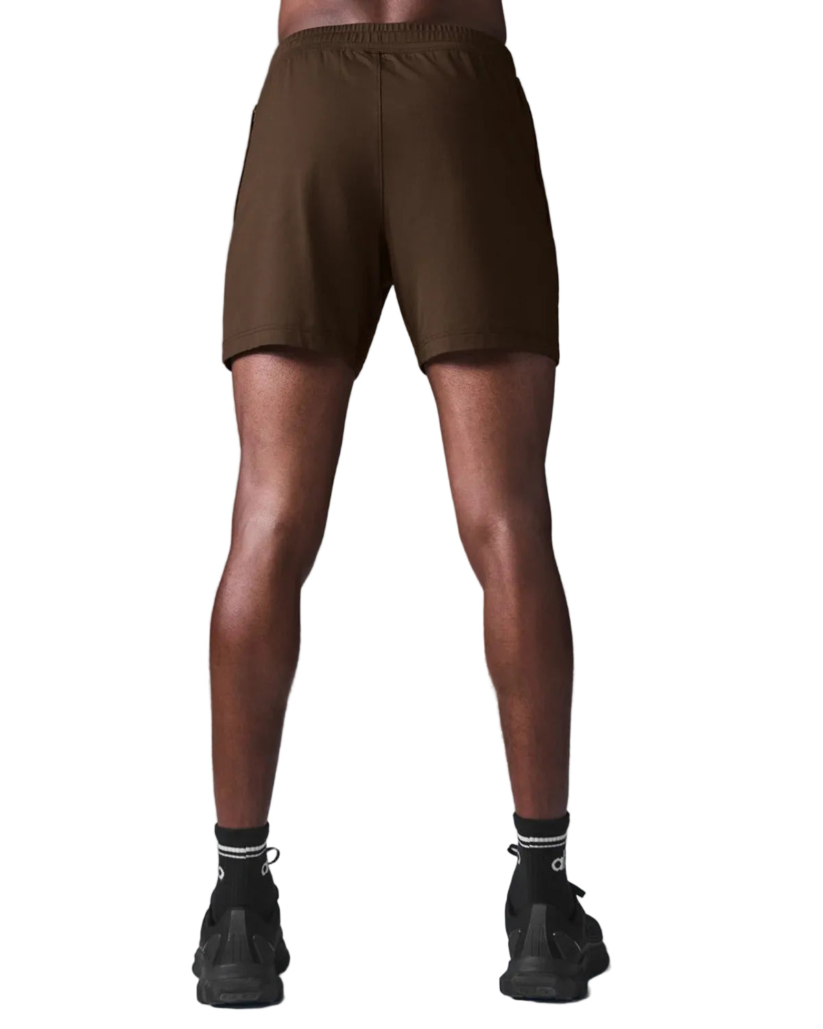 Alo Conquer React Performance Short Espresso · Premium Avenue