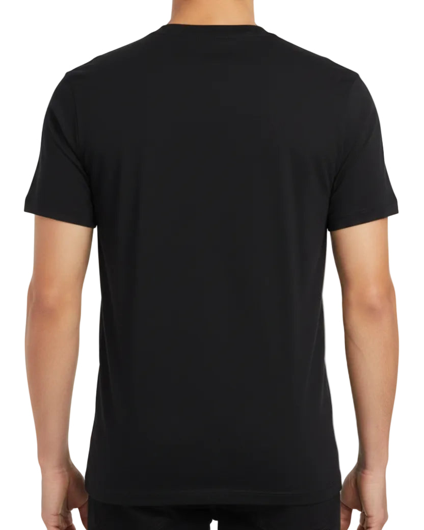 Versace Ropa Black Emb Two Tone T-shirt Black · Premium Avenue