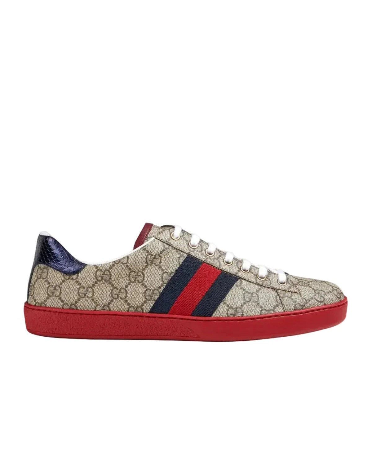 Gucci Ace GG Supreme Beige/Red · Premium Avenue