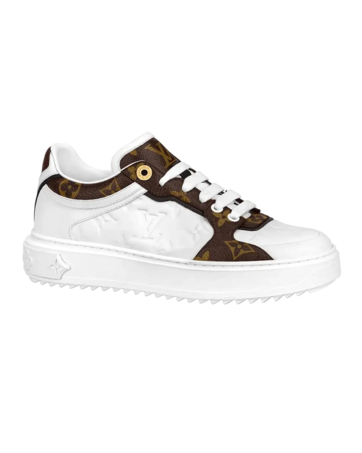 Louis Vuitton Time Out Sneaker White/Brown · Premium Avenue