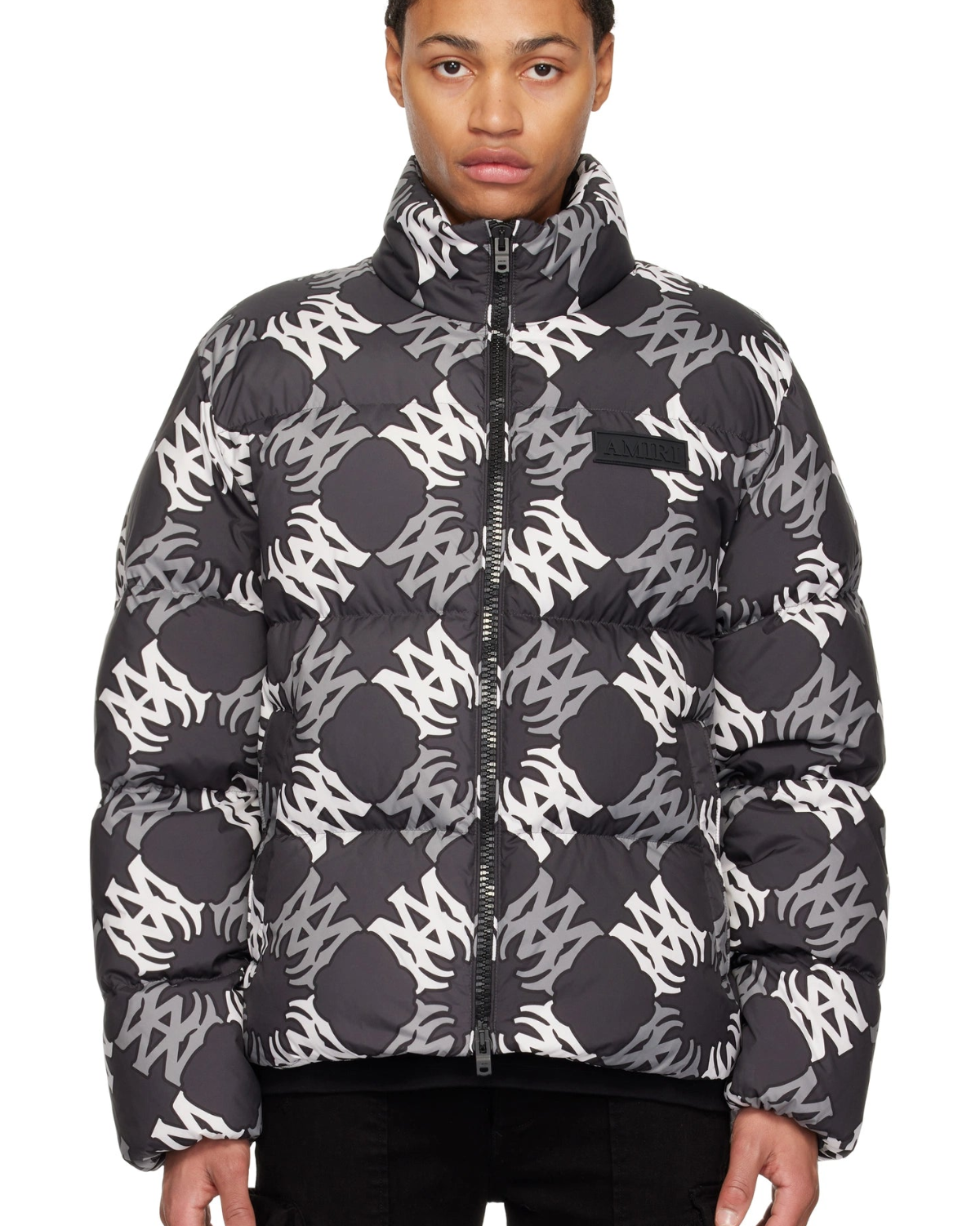 AMIRI - MA QUAD DOWN JACKET GREY