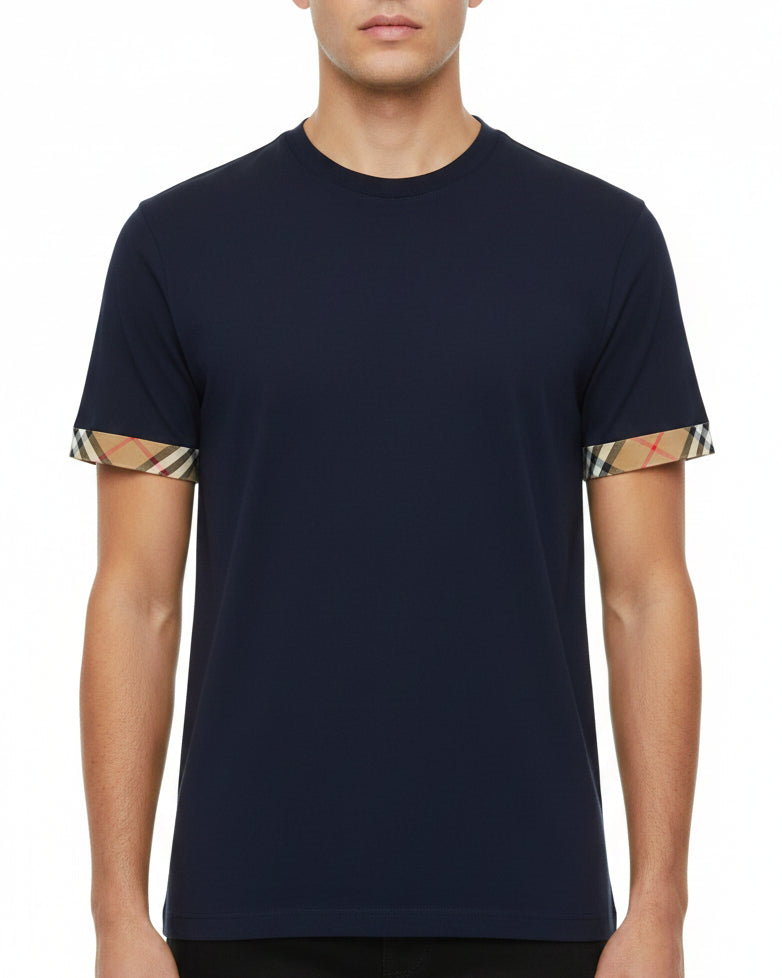 BURBERRY - ELLISON CHK NAVY BLACK