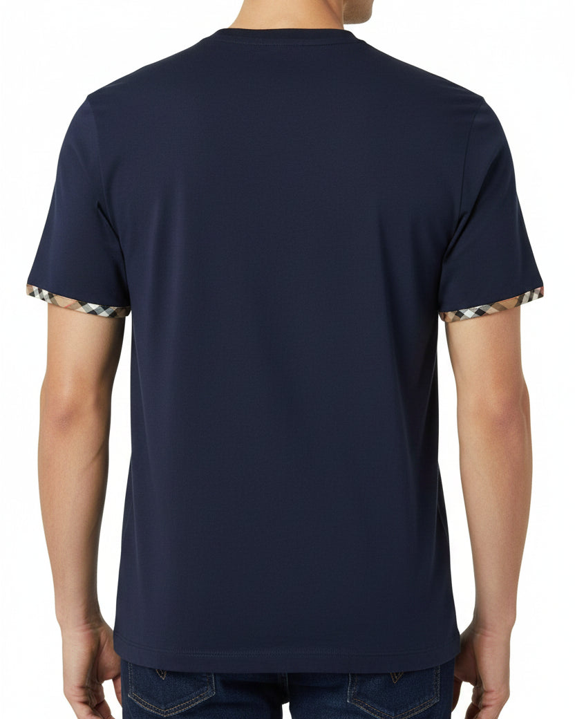 BURBERRY - ELLISON CHK NAVY BLACK