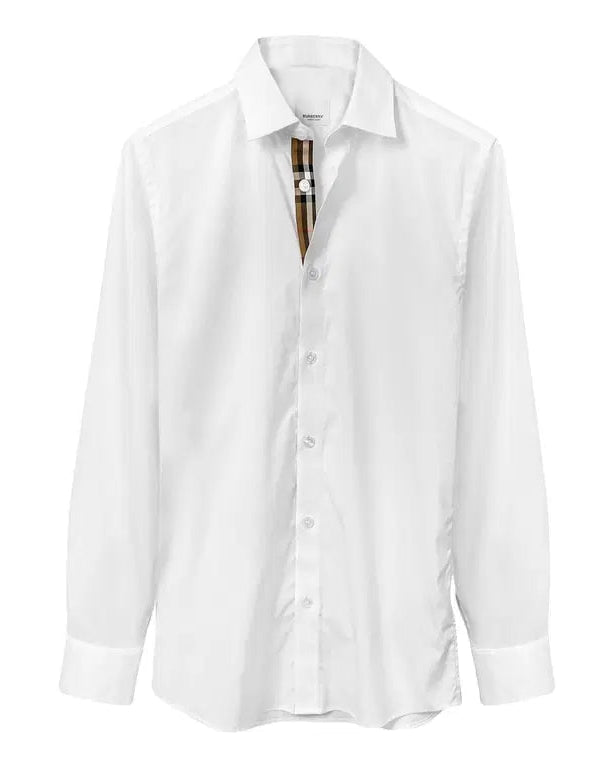 BURBERRY - SHEFFORD LS OPTIC WHITE
