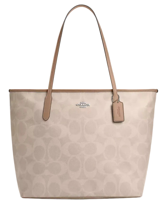 Coach Bolsa Mx Sig Lg City Tote Sand/Taupe · Premium Avenue