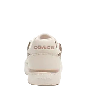 COACH - CLIP SIGNATURE COURT LT KHAKI/CHALK