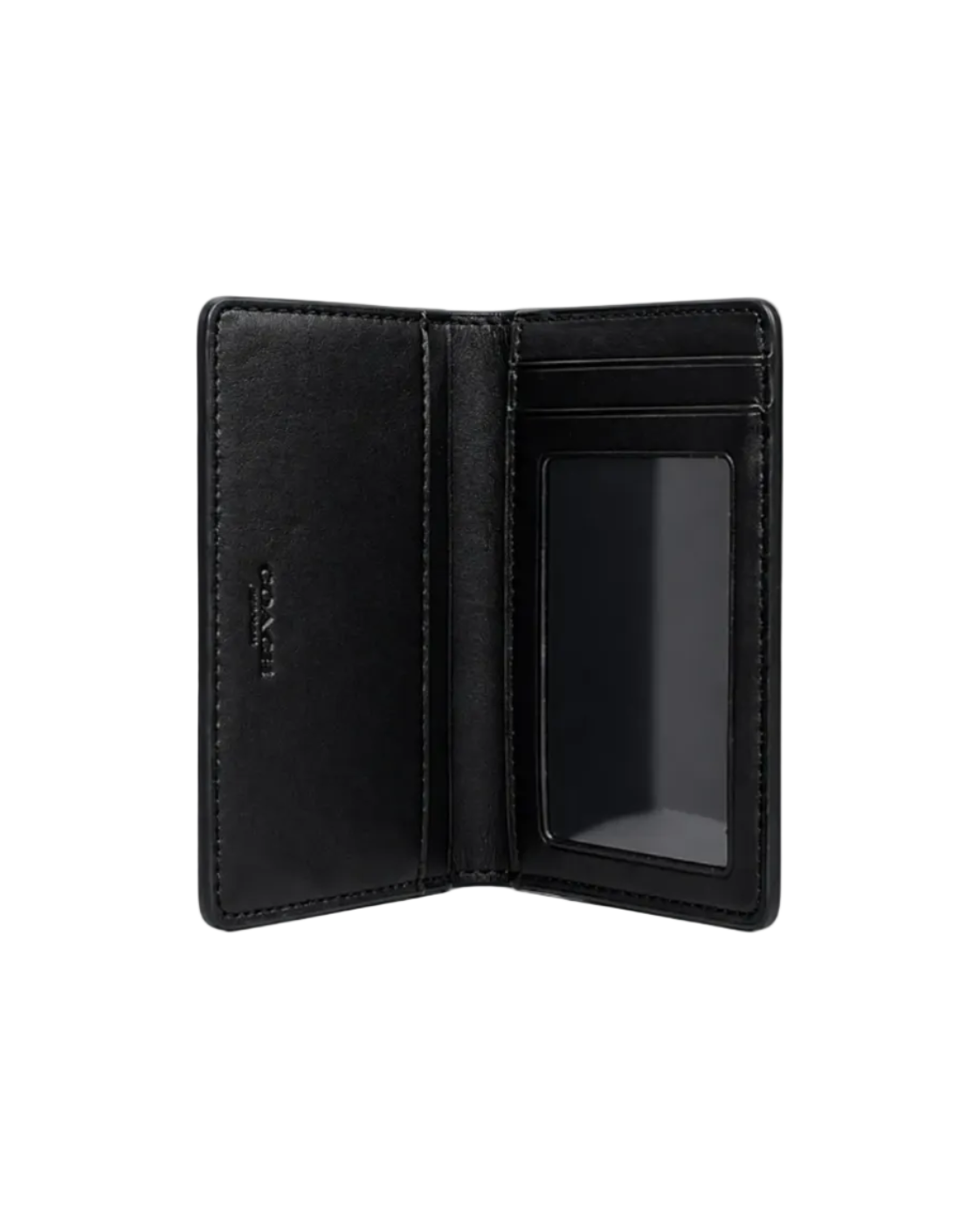 Coach Accesorio Id Card Wallet Lth Black · Premium Avenue