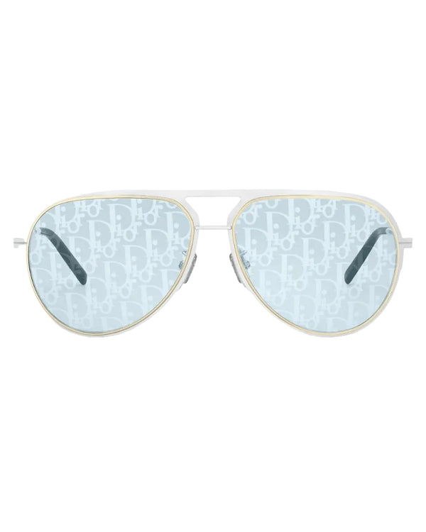 DIOR - DIORESSENTIAL A2U AVIATOR SUNGLASSES BLUE