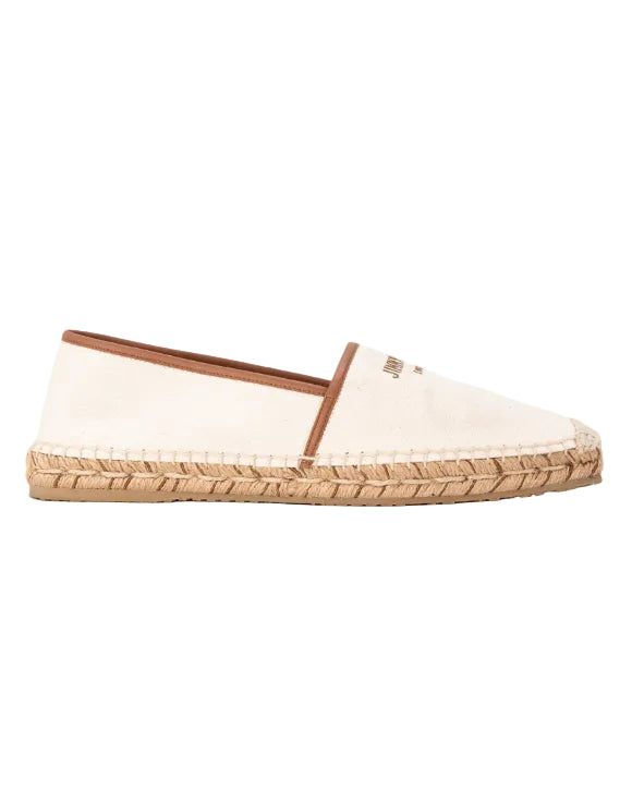 JIMMY CHOO - DRUE FLAT BEIGE
