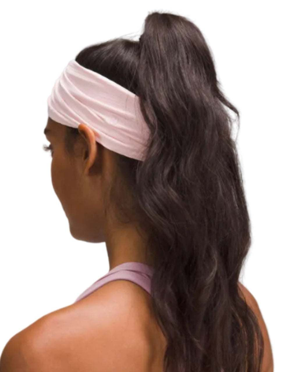 Lululemon Accesorio Ribbed Nulu Twist-front Headband Pink · Premium Avenue