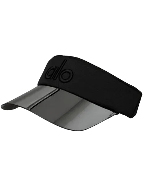 Alo Gorra Airlift Solar Visor Black · Premium Avenue