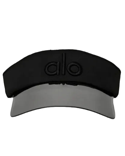 Alo Gorra Airlift Solar Visor Black · Premium Avenue