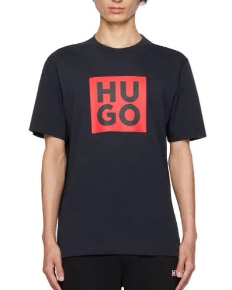 HUGO - DALTOR T-SHIRT BLACK