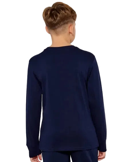 POLO - LS CN KN TSH 322P01626001 NAVY