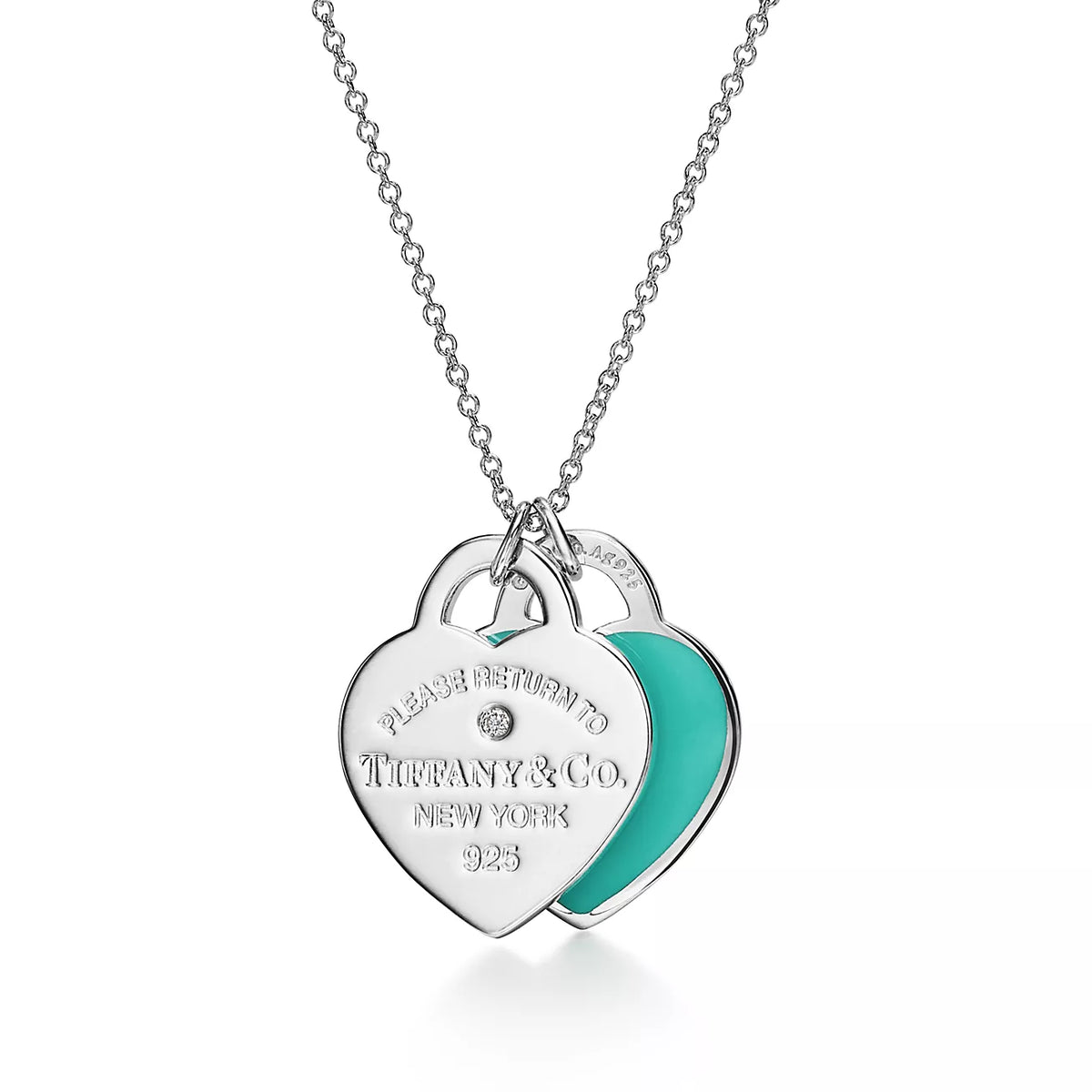 Tiffany & Co. Accesorio Return To Tiffany Necklace Blue Heart Blue · Premium Avenue