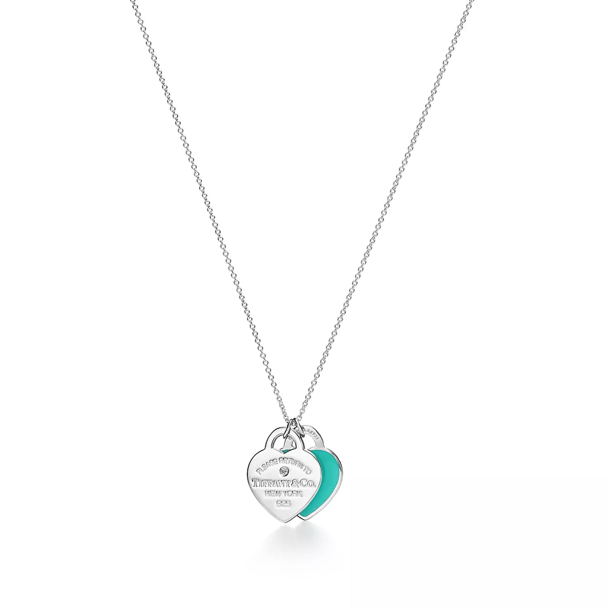 Tiffany & Co. Accesorio Return To Tiffany Necklace Blue Heart Blue · Premium Avenue