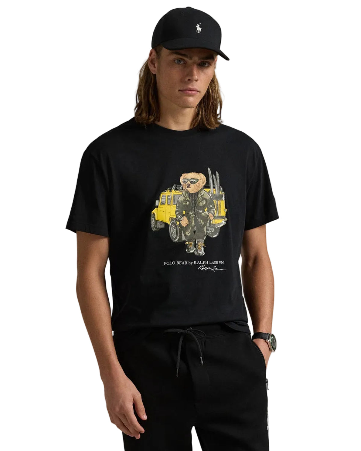 Polo Ralph Lauren Ropa Bear Tee Black · Premium Avenue