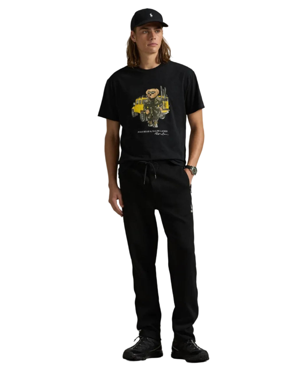 Polo Ralph Lauren Ropa Bear Tee Black · Premium Avenue