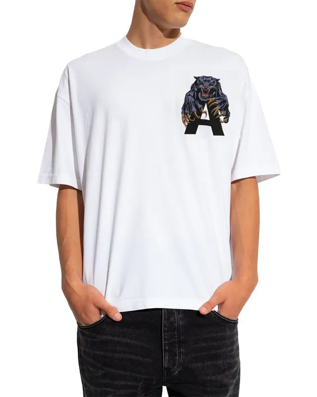 ALL SAINTS - BEAST SS CREW OPTIC WHITE